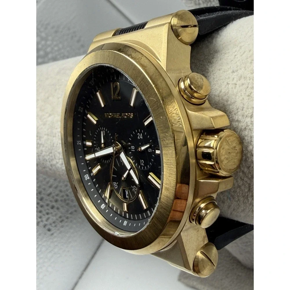 Michael Kors MK-8325 New Battery Mens Watch 48MM 8.5
